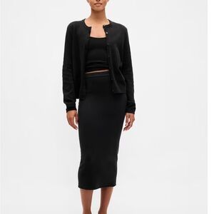 Medium GAP CashSoft Stretch Midi Skirt